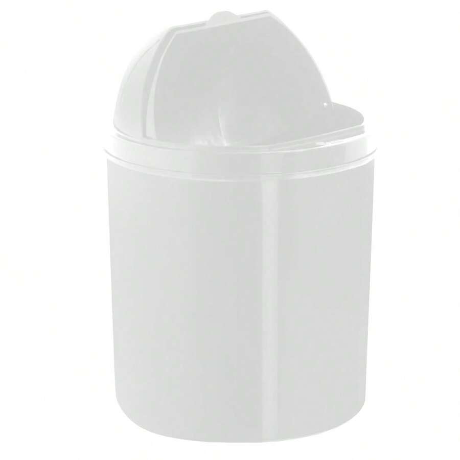 Polypropylene Trash Can For Bathroom And Kitchen With Retractable Lid