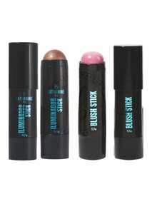 Blush And Highlighter Stick Combo In Creamy Stick - Catharine Hill - 太陽的 - 查看 1