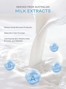 1Set 5pcs Brightening LAIKOU Milk Skincare Set, (UV-Protective SPF50 Sunscreen Lotion 50g & Non Irritating Face Cleanser 80g & Lightening Dark Circles Eye Cream 20g & Smooth Wrinkle Face Cream 55g & Whitening Moisturizing Face Lotion 55g) Improves Overall Completion Skin Care Gift Boxes Spa Gift For Women & Girl Christmas Gift