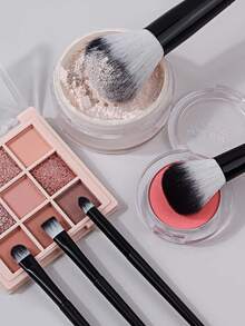 Bộ 23 cọ trang điểm Minimalist Daily 13 cọ, 3 mút tán kem nền, 3 bông che khuyết điểm mini hình ngón tay cái, 3 bông phấn hình tam giác, 1 túi đựng cao cấp di động, Bộ dụng cụ toàn diện cho người mới bắt đầu, Bộ cọ, Bộ cọ trang điểm, Bộ cọ trang điểm, Bộ trang điểm hoàn chỉnh, Bộ cọ trang điểm, Bộ trang điểm hoàn chỉnh, Bộ cọ, Bộ cọ trang điểm, Bộ quà tặng trang điểm, Bộ - màu đen - Xem 5