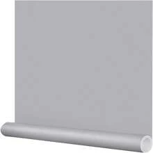 1 Roll 15.74/23.62 Inch Grey Self-Adhesive Wallpaper, Solid Color, Removable, For Cabinet Backsplash, Countertop, Shelf, Waterproof & Oil-Resistant Thick Vinyl For Home Decor - Light Grey - View 8