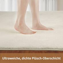 Sour Lemon Tapis Citron Aigre Salon 200x300, Tapis Lavable Chambre d'enfant Fille Garçon Tapis Chambre Tapis Gris Tapis à Poils Courts Tapis Antidérapant Moelleux Tapis de Chambre d'enfant - Blanc Crémeux - Voir 4