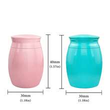 Bộ quà tặng tưởng niệm thú cưng tùy chỉnh, khắc tên, ngày tháng, trái tim hoặc bảng chữ cái chim, bình đựng tro cốt, kỷ vật hỏa táng - Nhiều màu - Xem 2