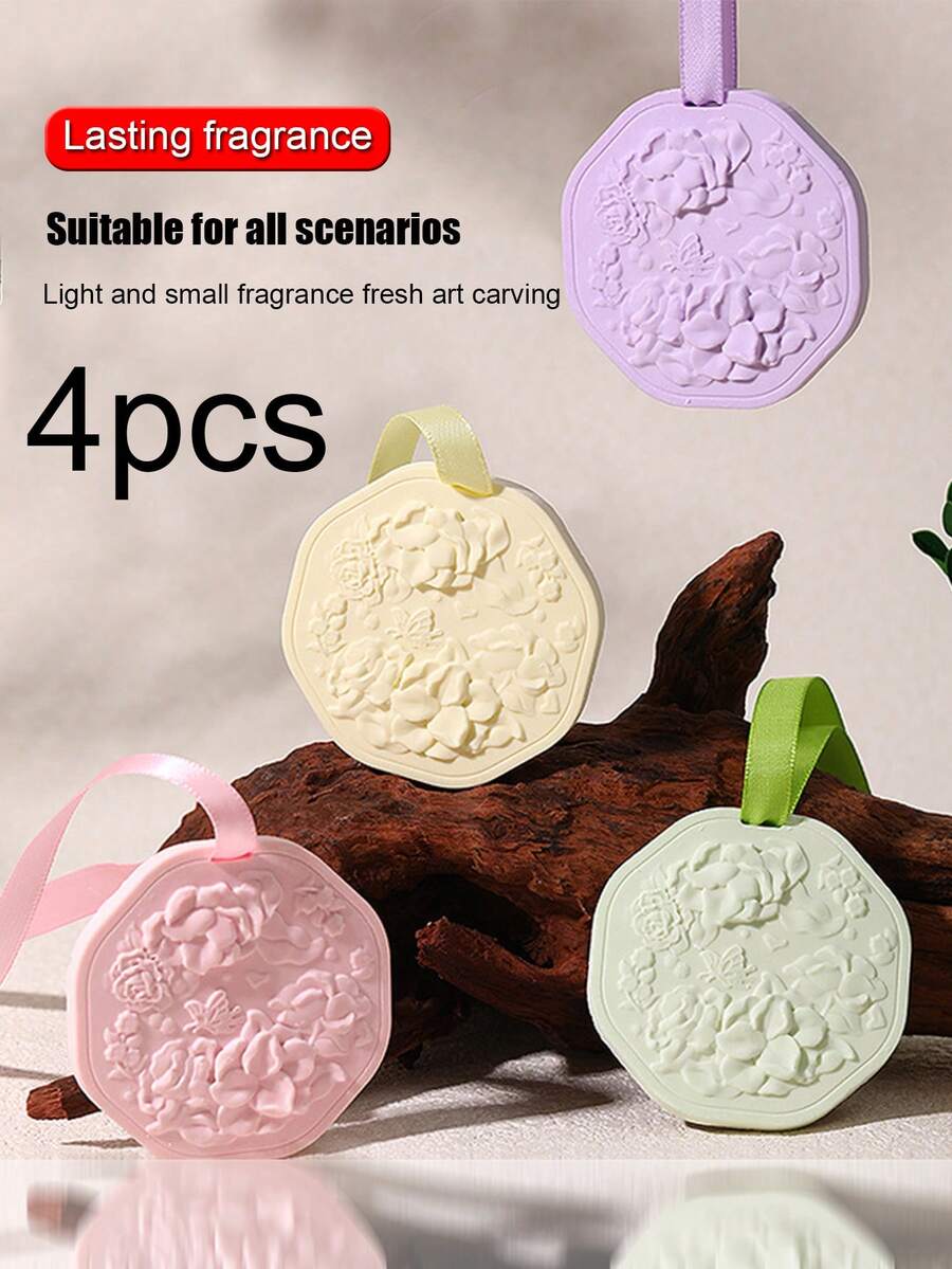 1/4pcs Long Lasting Romantic Aromatherapy Air Freshener, Solid