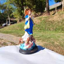Hand Painted Image Immaculate Conception Resin 12cm - Nhiều màu - Xem 3