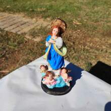 Hand Painted Image Immaculate Conception Resin 12cm - Nhiều màu - Xem 8