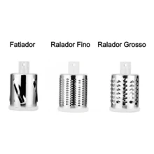 Grater Slicer Vegetable Cutter Manual 3 In 1 Kitchen - màu xanh lá - Xem 3