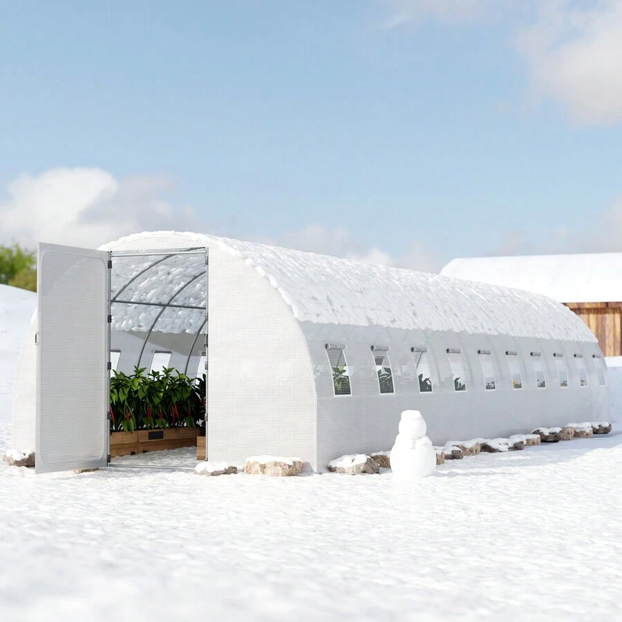 Ataucjin Ataucjin Outdoors Large WalkIn Tunnel Greenhouse Heavy Duty