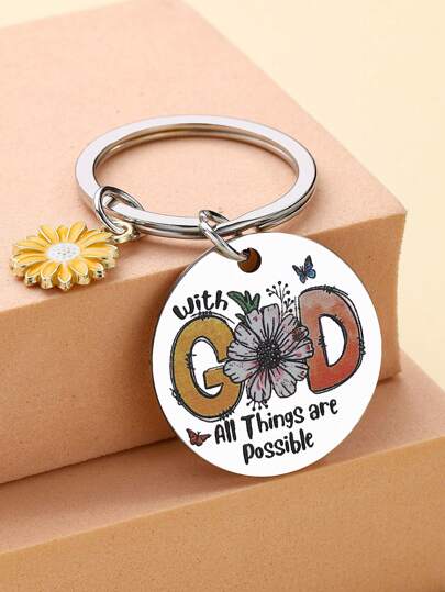 Christian Keychain Gifts For Women Men Inspirational Faith Based Gifts Personalized Religious Baptism Gifts Bible Verse Accessories Bulk Easter Basket Christmas Gifts For Women Adults Ideas Car Accessories Bag Charm School Cute Goth Y2k