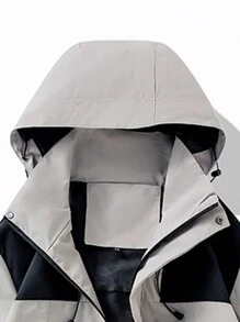 Women's 3-In-1 Outdoor Jacket, Suitable For Hiking - Light Grey - View 3