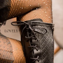 Women Fashion Boots - Negro - Ver 2