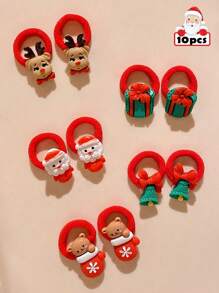 10/30 件可爱圣诞元素发带，送给女孩的礼物 - 彩色 - 查看 8