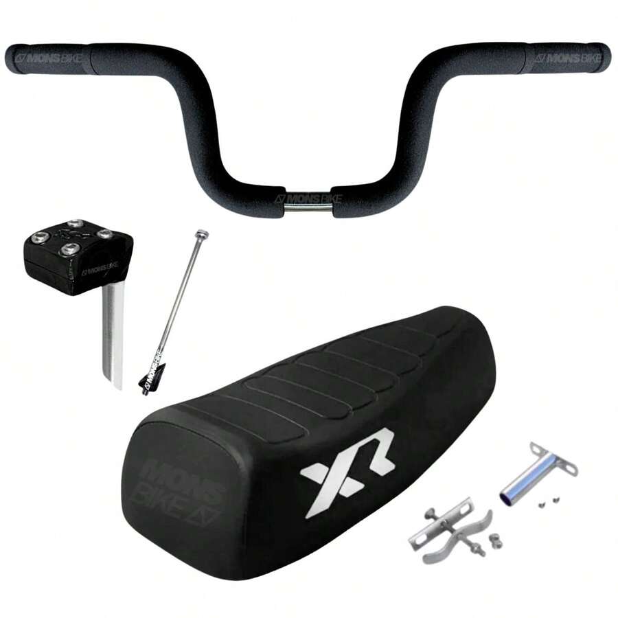 Caloi Xr Mobile Seat + Motorcycle Bike Handlebar + Table + Foam - 黑色 - 查看 1