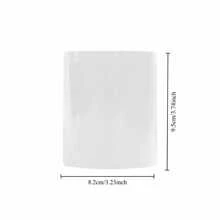 3A Grade, Cute Tai Chi Black-White Cat Coffee Mug, 11 Oz Ceramic Tea Cup, Decorative Tea Cup, Ideal Birthday/ Holiday Gift Perfect For Office/ House Living/ Party To Friend, Cat Lovers - 白色 - 查看 5