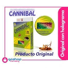 2 cajas de Veneno Mata Cucaracha Cannibal en Caja de 80grs NO TÓXICO. La Solución Definitiva, ecológica, Pet Friendly y No Tóxica para Exterminar Plagas de cucarachas. - Camel - Ver 3