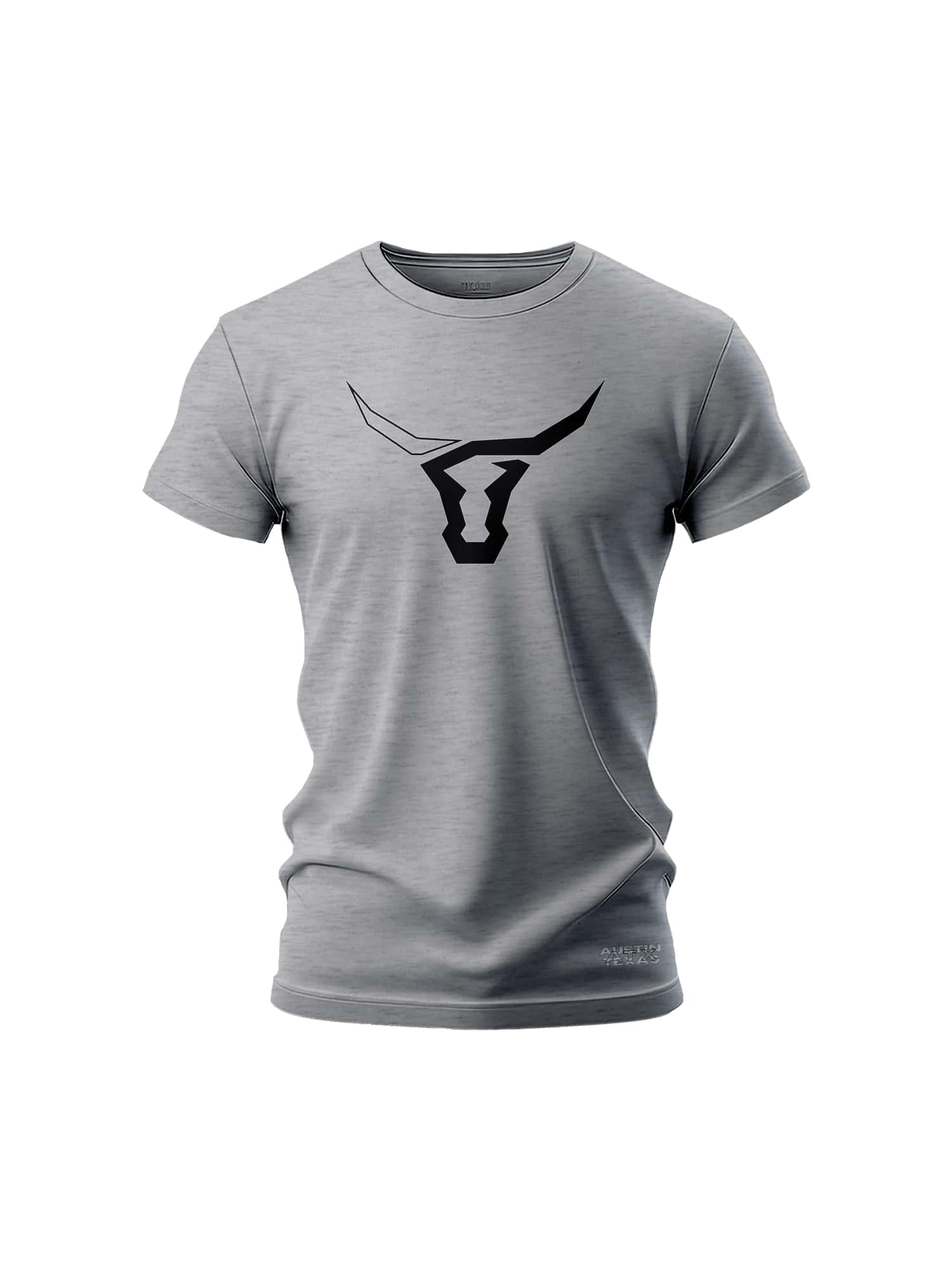 Country Austin Texas Longhorn Shirt - Light Grey - View 1
