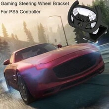 Gaming Racing Wheel Compatible With , Byson Steering Wheel With 4 Table Suction Cup For Playstation 5 Dualsense Controller Gaming Racing Wheel, Accessories (Controller Not Included) - Multicolor - View 3