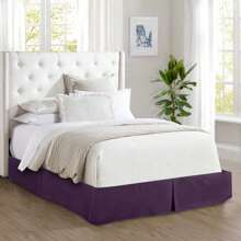 Mocassi 1-Piece Bed Skirt, Quality Design And Expertly Tailored, Luxury 1500 Series Wrinkle & Fade Resistant Egyptian Quality.