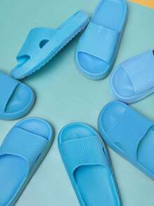 KIT MED 6 stora 100 % bomullsflanell vit eller orange, kök, badrum, hem, hushållsleverantörer - Kungsblått - Visa 4