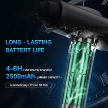 Rechargeable Deep Tissue Muscle Handheld  Massage Gun , Handheld Electric Muscle Massager, High Intensity Percussion Massage Device For Pain Relief With 9 Attachments & 30 Speed,Valentines Gift - 灰色 - 查看 4