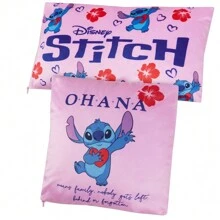 Disney Stitch Cushion Covers Set Of 2 Home Decor Cushions Gift - Pink - View 5