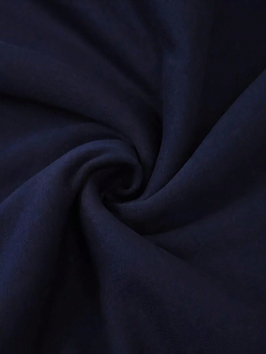 New Autumn And Winter Cartoon Pattern Navy Blue Men's Hooded Sweatshirt