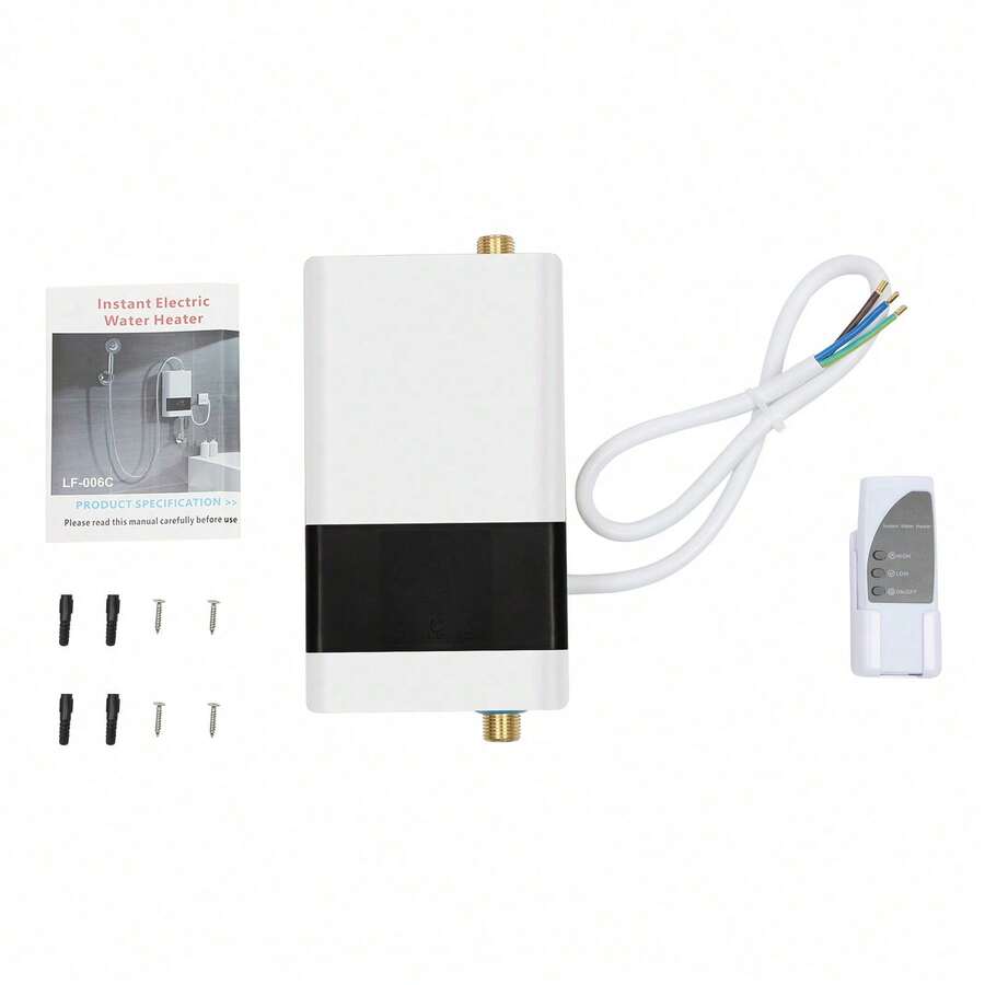 Mini Electric Tankless Water Heater 4000W 110V Constant Temperature