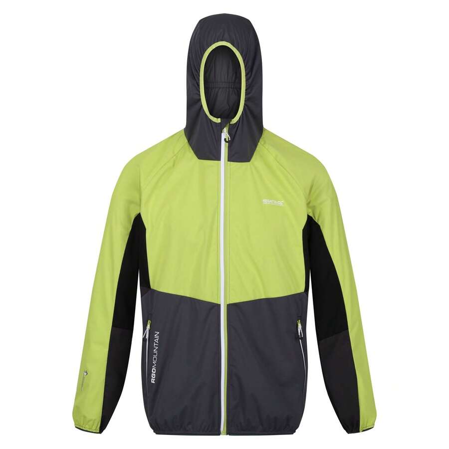 Regatta Mens Tarvos VI Soft S Jacket (Green Algae/Ash) - 100% Polyester
