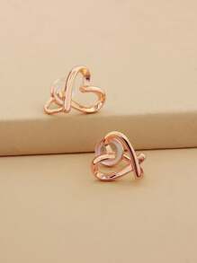 Heart Decor Ear Cuffs Valentines