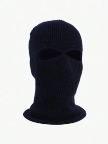 1Pc Motorcycle&Bicycle Riding Windproof Knit Hat Skiing Mask Warm Balaclava Full Face Cover Headwear Unisex Outdoor Sports Cycling Hiking Fishing Hat - Multicolor - View 9