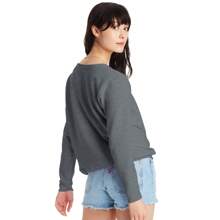 Hanes EcoSmart Women's Fleece Crewneck Pullover Sweatshirt For Women - Cây thạch nam xám - Xem 2