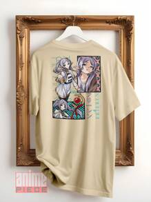 Frieren The Elfref-006 Anime Shirt - Caqui - Ver 2