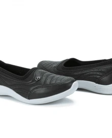 Kolosh Slip On Women's Sneakers Easy To Wear - 黑與白 - 查看 6