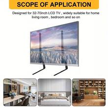 Universal TV Stand Base Bracket Mount Desktop Table Top For 32-70inch Samsung - Black - View 4