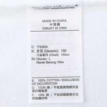 Nike Camiseta de cuello redondo de manga corta THM4454-100 AS M NSW PREM ESSNTL camiseta GC de punto para hombre - Blanco - Ver 6