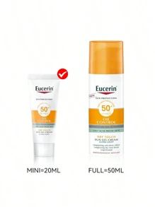 Eucerin 50ml Face Oil Control Sunscreen, Matte Finish Sunscreen Lotion SPF50+ - 20ml*2 - View 4