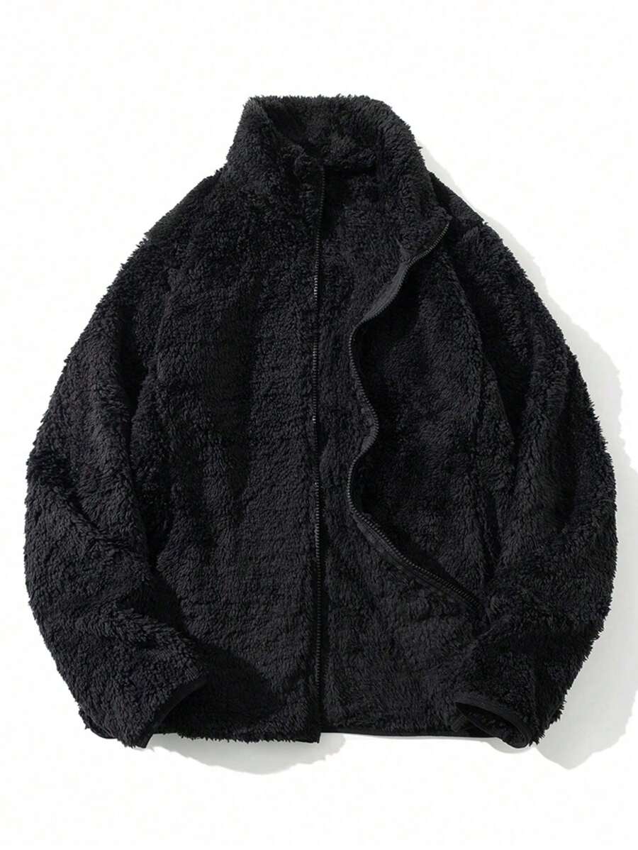 Men's Thickened Jacket, Versatile Outerwear For Autumn/Winter