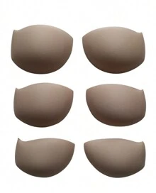 Kit 10 Pairs Of Bras For Making Clothes And Lingerie Premium Foam - 摩卡棕 - 查看 3