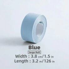 1卷防水防霉马桶填缝条，厨房浴室自粘密封胶带，浴室防水胶带避免潮湿，厨房水槽美缝贴纸