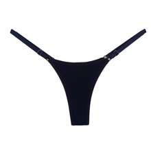 Kit 10 Thongs With Adjustment Sexy Thong Panties - 彩色 - 查看 3