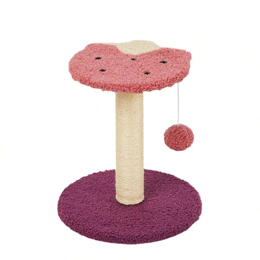 Torre Multifuncional Rascador para Gatos 28 cm