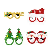 1/3/4/6 PCS Christmas Decorations, Christmas Glasses, Party Decorations, Christmas Products, Snowman Deer Antler Eyeglass Frames