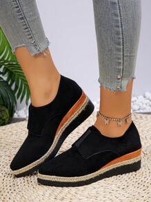 2024 New Pointed-Toe Thick-Sole Waterproof Platform High Heel Shoes For Women, Korean Style, Autumn/Winter