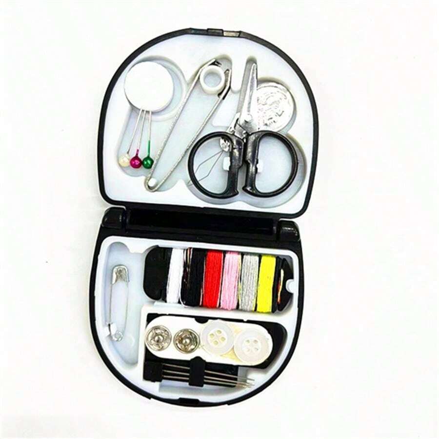 1pcNordic Style Mini Sewing Box, Portable Small Sewing Kit, Sewing Tool