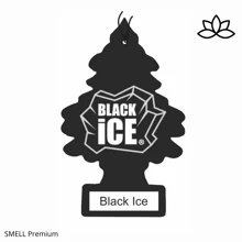 Kit 10 Units Car Scent Air Freshener MINI Pine Tree Essence For Ambiete - SMELL Premium - màu đen - Xem 3