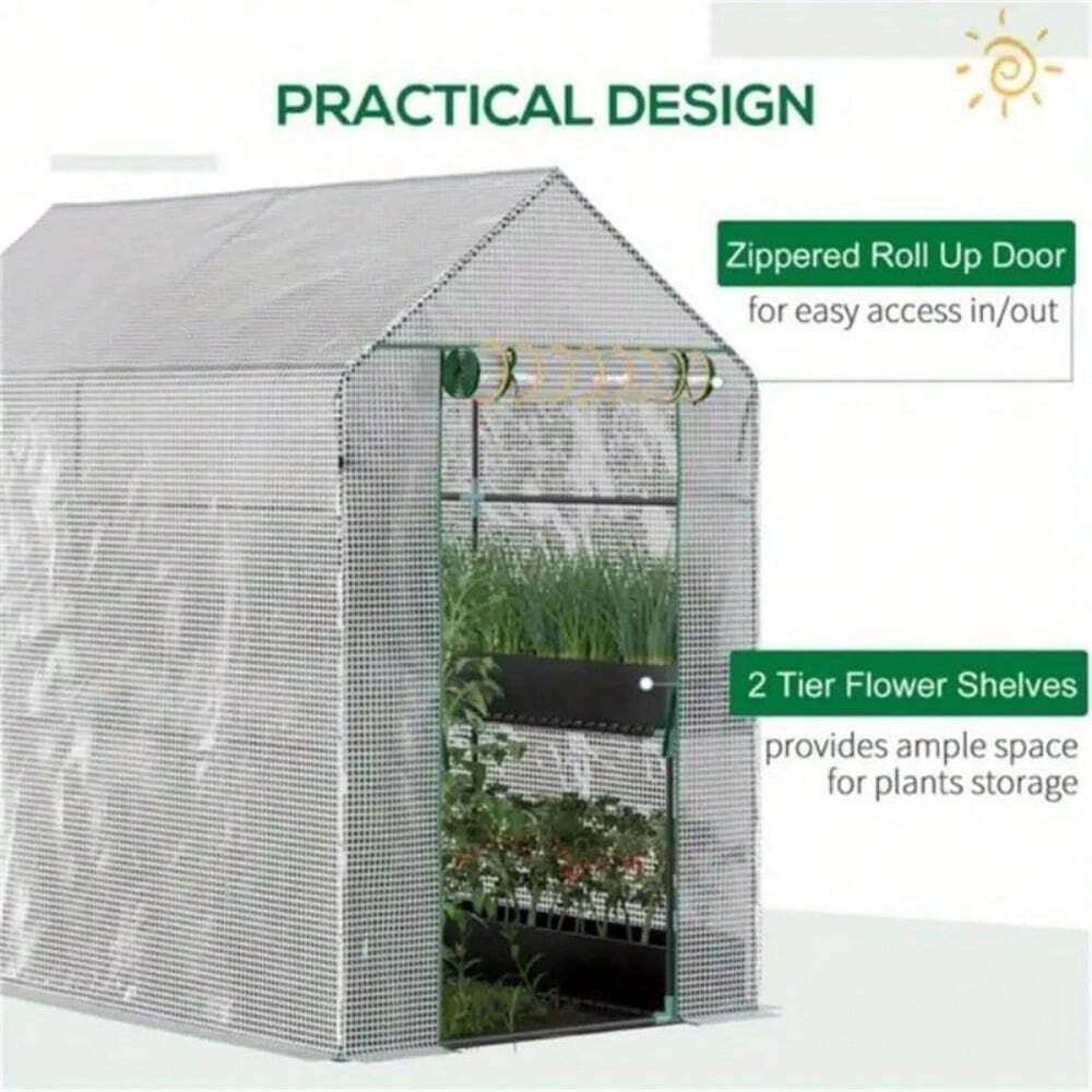 WalkIn Greenhouse, Outdoor Plant Care Room, Plant Thermal Insulation