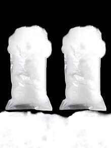 1pc Artificial Christmas Snow Decoration, Fiber Fluffy Snow Carpet, Flame Retardant Snow Mat For Winter Village, Nativity Scene, Christmas Decor - White - View 10