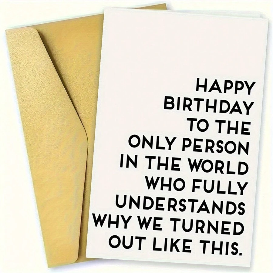 Biglietto Di Auguri Quadrato Rosa Buon Compleanno Oro