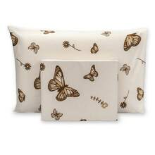 2-PCS SHEET SET WITH PRINTED HEM PERCALE 180 THREAD COUNT - Xem 3