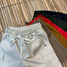BOYS' TWILL CARGO BERMUDA SHORTS EXCLUSIVE LAUNCH - Beige - View 6